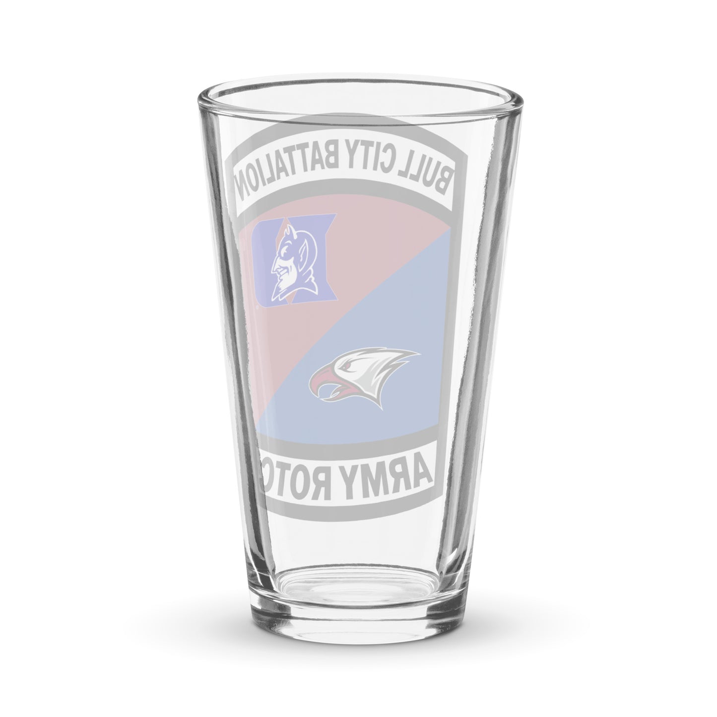 Duke/NCCU ROTC Shaker pint glass