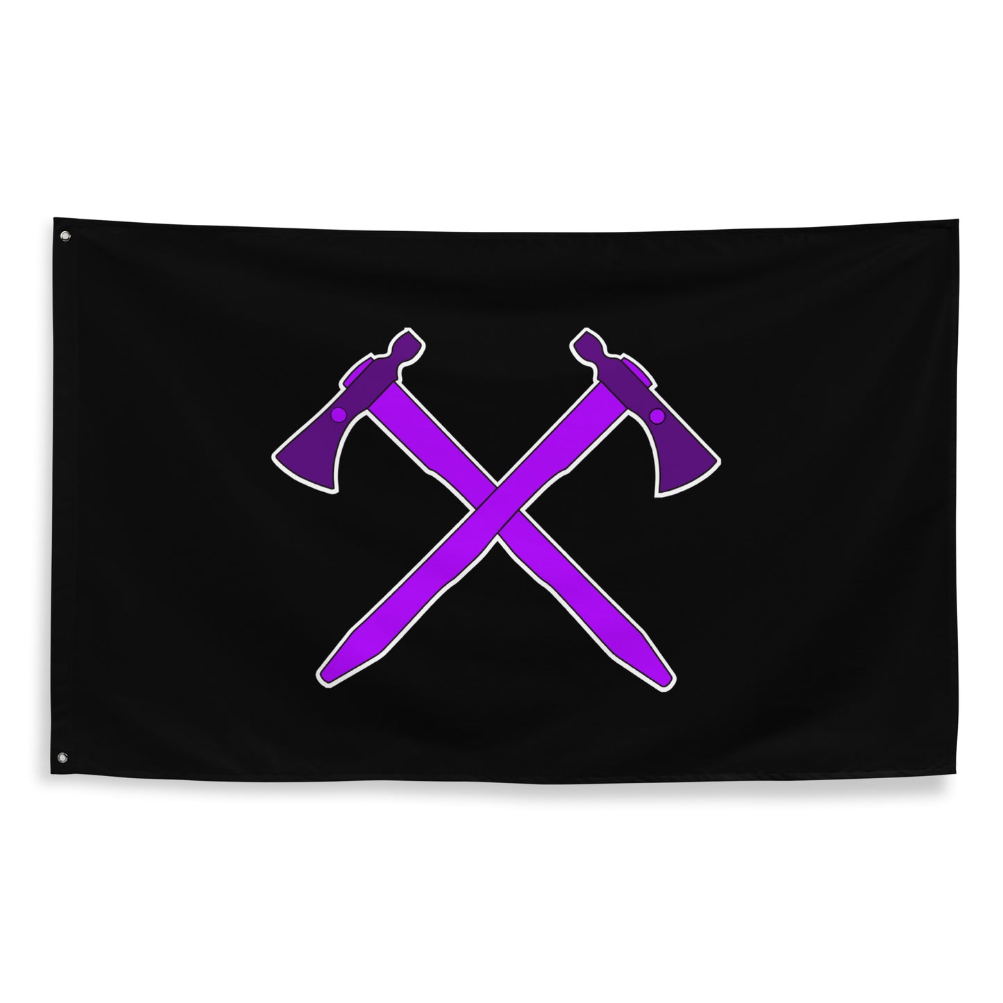 Neon Pipehawks Flag