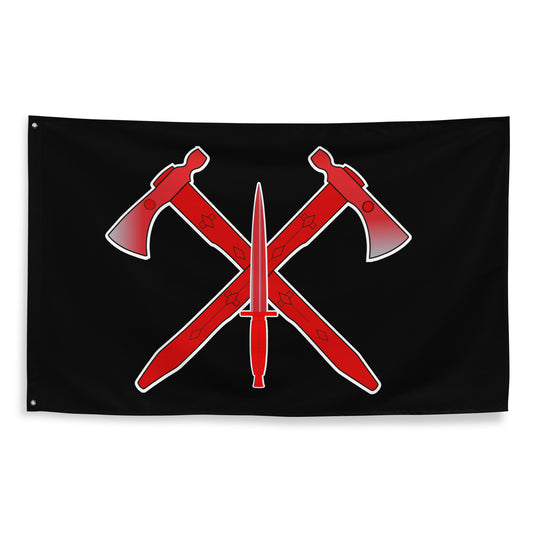 Red Pipehawk Flag