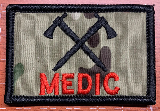 Medic Pipehawk Patches