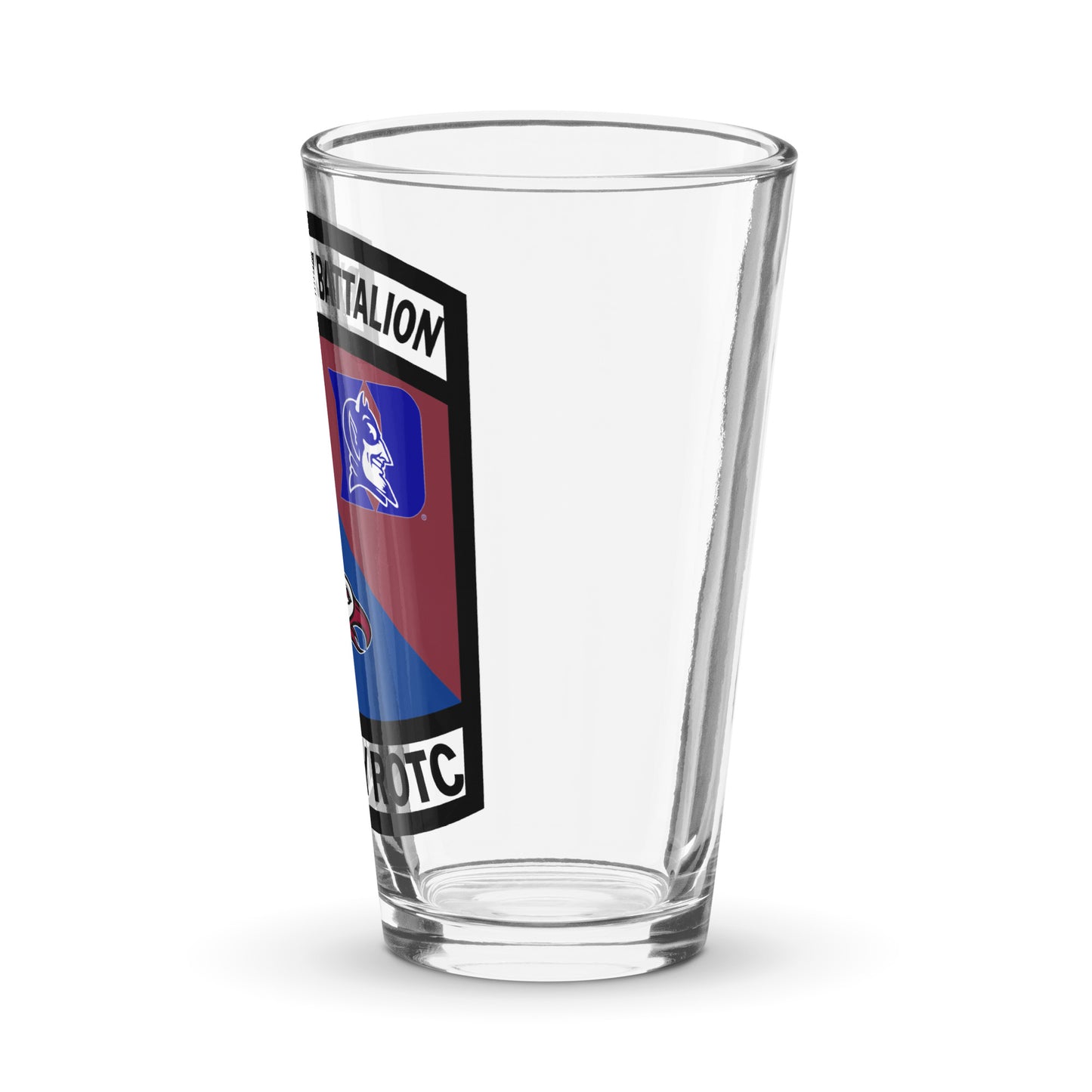 Duke/NCCU ROTC Shaker pint glass