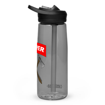 Sapper Tab and Pipehawks water bottle
