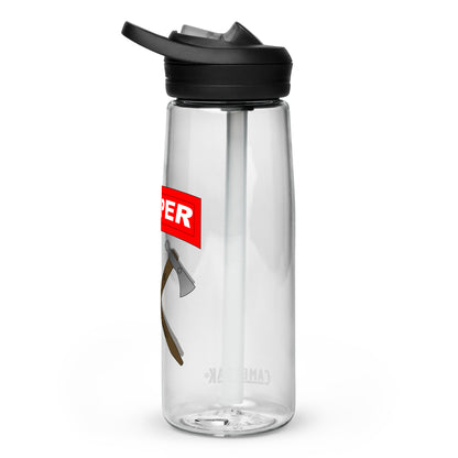 Sapper Tab and Pipehawks water bottle
