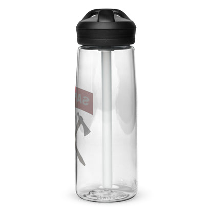 Sapper Tab and Pipehawks water bottle