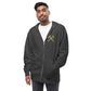 96th Unisex fleece zip up hoodie