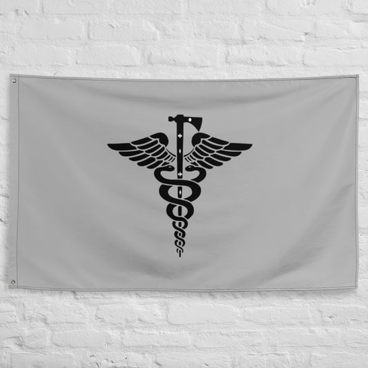 Pipehawk Medic Caduceus Flag